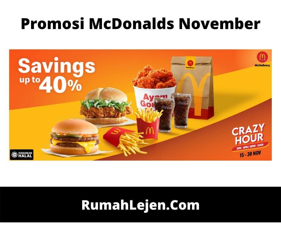 Promosi McDonalds November